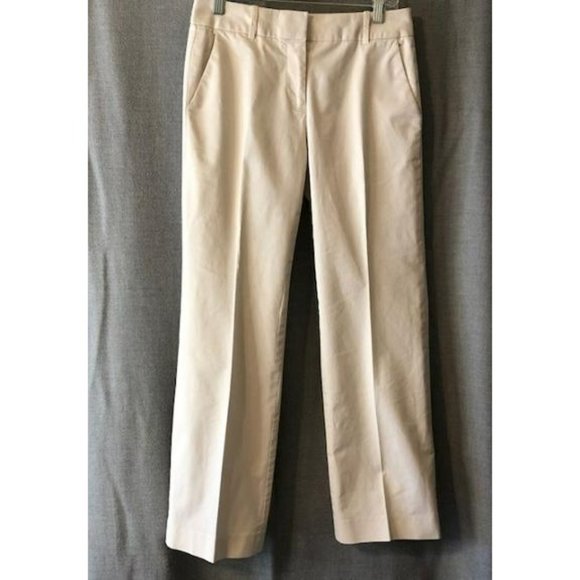 J Crew Cafe` Trouser Pant Size 0 - Picture 1 of 6